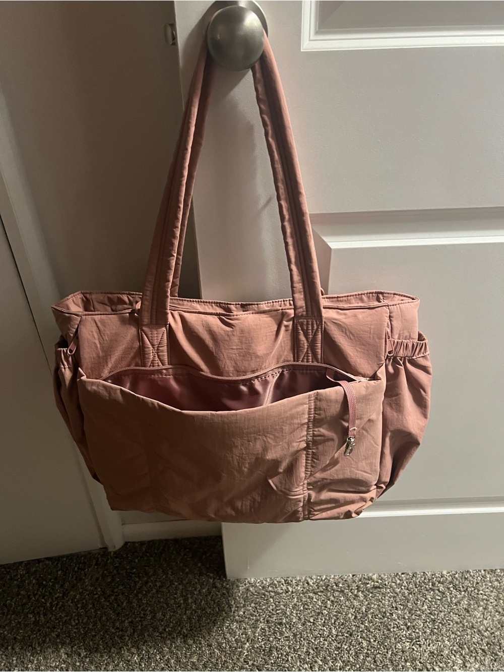 Free Gift! Bagsmart Tote  Dusty Rose - Women's Shoulder Bag